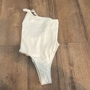 One Shoulder One Piece Swimsuit